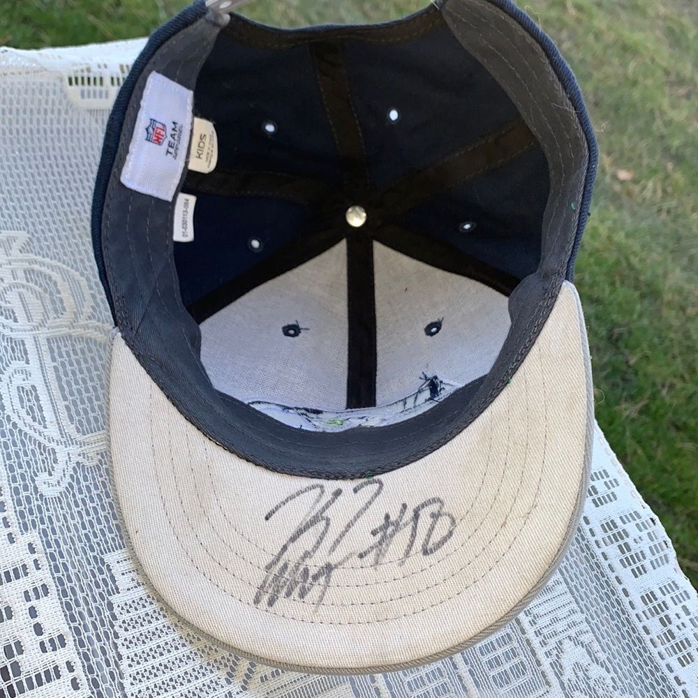 K J Wright - Autographed Kids Cap Seattle Seahawks Kids Cap Pre owned
